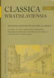 Opakowanie Wratislaviensium studia classica
