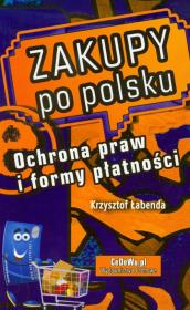 Zakupy po polsku. Autor: Krzysztof Piotr Łabenda. Dadada.pl Okładka książki Zakupy po polsku