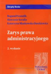 Okładka książki Zarys prawa administracyjnego