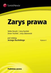 Okładka książki Zarys prawa