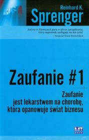 Okładka książki Zaufanie 1