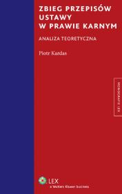 Okładka książki Zbieg przepisów ustawy o prawie karnym