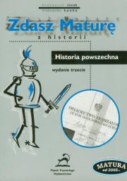 Okładka książki Zdasz maturę z historii Historia powszechna