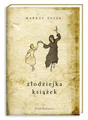 Złodziejka książek. Autor: Zusak Markus. Dadada.pl Okładka książki Złodziejka książek