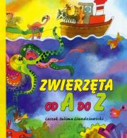 Zwierzaki od A do Z. Autor: Ciundziewicki Sulima Leszek. Dadada.pl Okładka książki Zwierzaki od A do Z