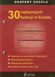 Opakowanie 30 najlepszych funkcji w Excelu