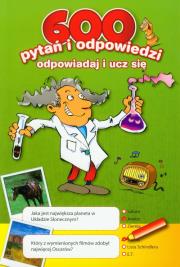 Okładka książki 600 pytań i odpowiedzi zielona