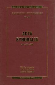Okładka książki Acta synodalia ANN 431-504 t.6