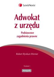 Okładka książki Adwokat z urzędu