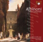 Albinoni: Oboe Concertos. Autor: Stefan Schilli, Stuttgart Kammerorchester, Nicol Matt. Dadada.pl Okładka książki Albinoni: Oboe Concertos