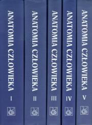 Okładka książki Anatomia człowieka tom 1-5