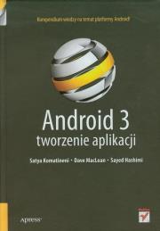 Okładka książki Android 3 Tworzenie aplikacji