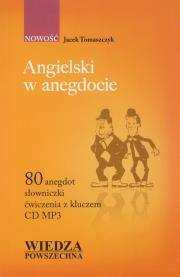 Okładka książki Angielski w anegdocie z płytą CD
