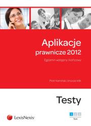 Okładka książki Aplikacje prawnicze 2012 t.1