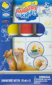 Okładka książki Aqua Studio - Markery do kąpieli 3 szt.