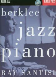 Berklee jazz paino z płytą CD. Autor: Santisi Ray. Dadada.pl Okładka książki Berklee jazz paino z płytą CD
