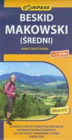 Opakowanie Beskid Makowski średni mapa turystyczna 1:50 000