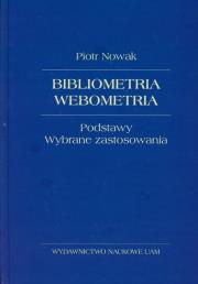 Okładka książki Bibliometria Webometria
