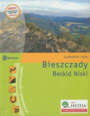 Okładka książki Bieszczady Beskid Niski Przewodnik i atlas