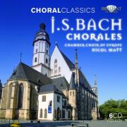 Choral Classics: J. S. Bach Chorales. Autor: Chamber Choir of Europe, Nicol Matt. Dadada.pl Okładka książki Choral Classics: J. S. Bach Chorales