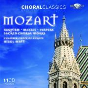 Choral Classics: Mozart. Autor: Chamber Choir of Europe, Nicol Matt. Dadada.pl Okładka książki Choral Classics: Mozart