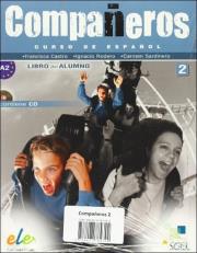 Companeros 2 podr. Autor: Castro Francisca. Dadada.pl Okładka książki Companeros 2 podr