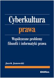 Okładka książki Cyberkultura prawa. Współczesne problemy... DIFIN