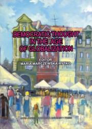 Democratic Thought in the Age of Globalization. Wydawca: UMCS. Dadada.pl Opakowanie Democratic Thought in the Age of Globalization