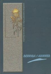 Derrida / Adirred. Autor: Ulicka Danuta, Wróbel Łukasz. Dadada.pl Okładka książki Derrida / Adirred