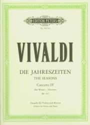 Die Jahreszeiten Concerto IV Der Winter. Autor: Vivaldi Antonio. Dadada.pl Okładka książki Die Jahreszeiten Concerto IV Der Winter