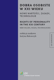 Opakowanie Dobra osobiste w XXI wieku