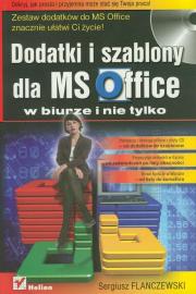 Okładka książki Dodatki i szablony dla MS Office