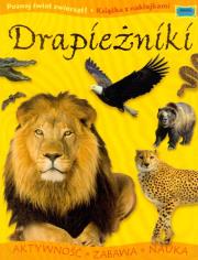 Okładka książki Drapieżniki. Książka z naklejkami