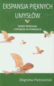 Ekspansja pięknych umysłów. Autor: Zbigniew Pietrasiński. Dadada.pl Okładka książki Ekspansja pięknych umysłów