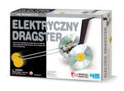 Elektryczny dragster. Autor: 3905. Dadada.pl Okładka książki Elektryczny dragster