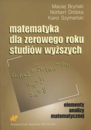 Okładka książki Elementy analizy matematycznej
