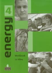 Energy 4 WB LONGMAN. Autor: Steve Elsworth, Jim Rose, Kilbey Liz. Dadada.pl Okładka książki Energy 4 WB LONGMAN