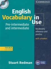 English Vocabulary in Use + CD  Preintermediate and intermediate. Autor: Redman Stuart. Dadada.pl Okładka książki English Vocabulary in Use + CD  Preintermediate and intermediate