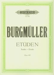 Etuden Opus 105. Autor: Burgmuller Frederic. Dadada.pl Okładka książki Etuden Opus 105