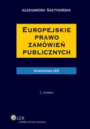 Okładka książki Europejskie prawo zamówień publicznych Komentarz