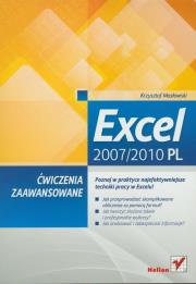 Okładka książki Excel 2007/2010 PL. Ćwiczenia zaawansowane HELION