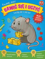 Okładka książki Fajnie jest bawić się i uczyć - Liczę od 1 do 20