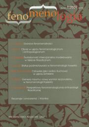 Opakowanie Fenomenologia nr 7/2009