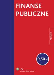 Finanse publiczne. Wydawca: Wolters Kluwer. Dadada.pl Opakowanie Finanse publiczne