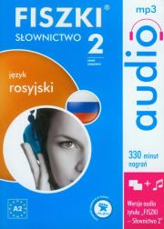 FISZKI audio Język rosyjski Słownictwo 2. Wydawca: Cztery Głowy. Dadada.pl Opakowanie FISZKI audio Język rosyjski Słownictwo 2