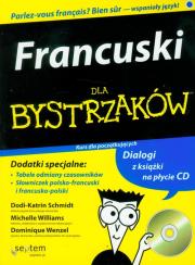 Okładka książki Francuski dla bystrzaków + CD