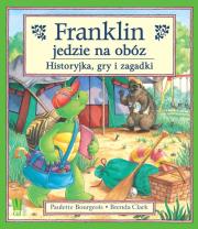 Franklin jedzie na obóz GJ. Autor: Bourgeois Paulette., Brenda Clark. Dadada.pl Okładka książki Franklin jedzie na obóz GJ