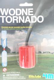Gadżety naukowe - Wodne tornado. Autor: 3300. Dadada.pl Okładka książki Gadżety naukowe - Wodne tornado