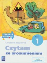 Galeria możliwości SP 1 Czytam ze zrozum. WSIP. Autor: Zbróg Piotr. Dadada.pl Okładka książki Galeria możliwości SP 1 Czytam ze zrozum. WSIP