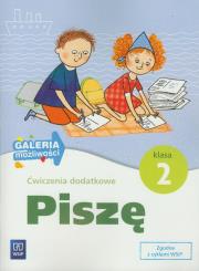 Galeria możliwości SP 2 Piszę WSiP. Autor: Krajewska Marzanna. Dadada.pl Okładka książki Galeria możliwości SP 2 Piszę WSiP